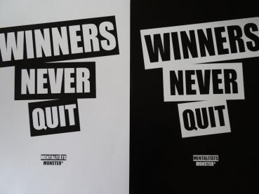 Poster Winners Never Quit Set