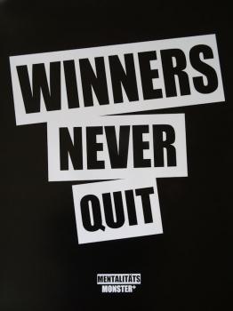 Poster Winners Never Quit