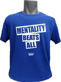 T-Shirt Mentality blau