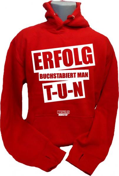 Hoodie Erfolg rot